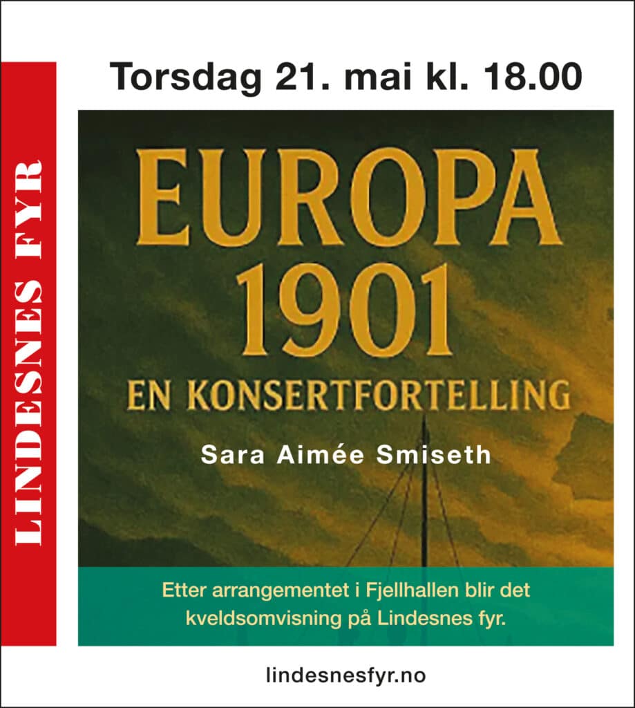 Konsert &laquo;Europa 1901&raquo; med Sara Aimée Smiseth + kveldsomvisning